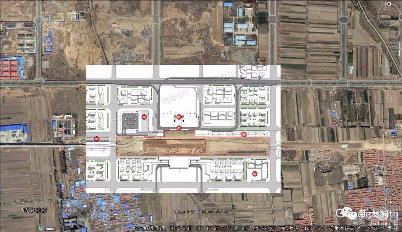 大同高铁站北广场综合枢纽工程建设拉开帷幕